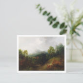 Thomas Gainsborough | Een bergdal met Rusti Briefkaart (Staand voorkant)