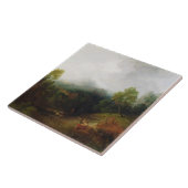 Thomas Gainsborough | Een bergdal met Rusti Tegeltje (Zijkant)