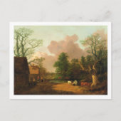 Thomas Gainsborough | Een landschap met figuren, F Briefkaart (Voorkant)