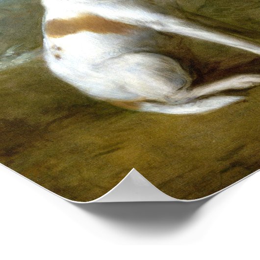 Thomas Gainsborough Een officier van het vierde re Poster (Hoek)