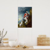 Thomas Gainsborough Een officier van het vierde re Poster (Keuken)