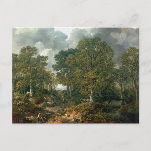 Thomas Gainsborough |Gainsborough's Forest, c.174 Briefkaart (Voorkant)