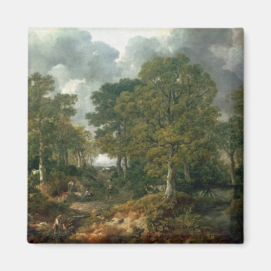 Thomas Gainsborough |Gainsborough's Forest, c.174 Magneet (Voorkant)