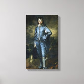 Thomas Gainsborough - Jongen in Blauw Canvas Afdruk (Voorkant)