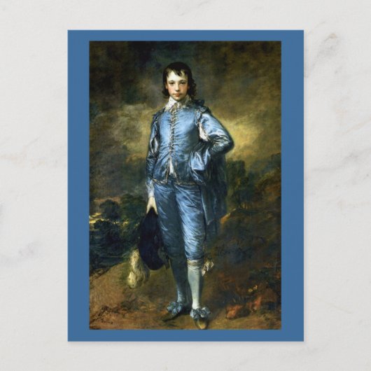 Thomas Gainsborough kunst: De blauwe jongen Briefkaart (Voorkant)