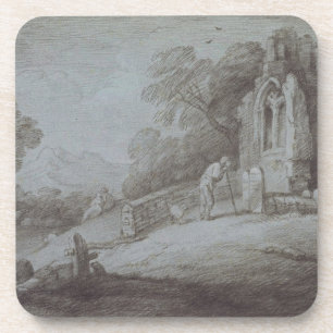 Thomas Gainsborough   Kurkerbine met Afbeelding Co Bier Onderzetter