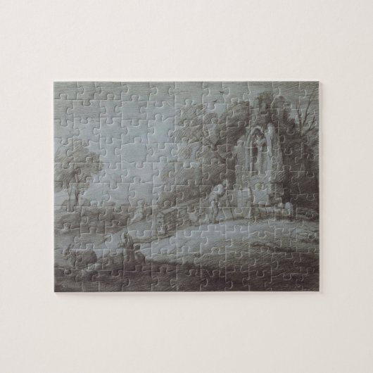 Thomas Gainsborough | Kurkerbine met Afbeelding Co Legpuzzel (Horizontaal)