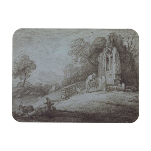 Thomas Gainsborough | Kurkerbine met Afbeelding Co Magneet (Horizontaal)