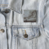 Thomas Gainsborough | Kurkerbine met Afbeelding Co Vierkante Button 5,1 Cm (In situ)