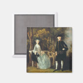 Thomas Gainsborough | Lady Lloyd en haar zoon, Ric Magneet (Voorkant / Achterkant)