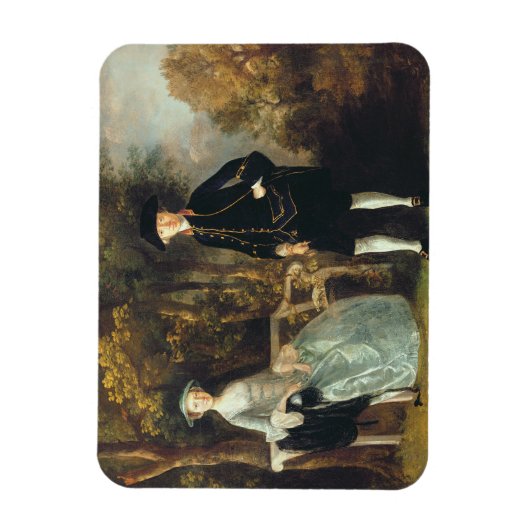 Thomas Gainsborough | Lady Lloyd en haar zoon, Ric Magneet (Verticaal)