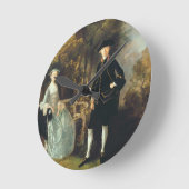 Thomas Gainsborough | Lady Lloyd en haar zoon, Ric Ronde Klok (Hoek)