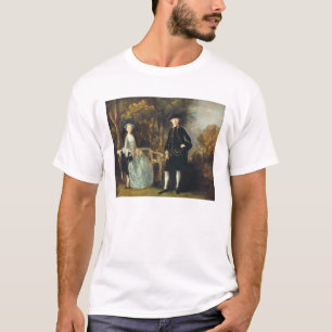 Thomas Gainsborough Lady Lloyd en haar zoon, Ric T-shirt