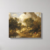 Thomas Gainsborough - Landschap in Suffolk Canvas Afdruk (Voorkant)
