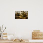 Thomas Gainsborough - Landschap in Suffolk Poster (Keuken)