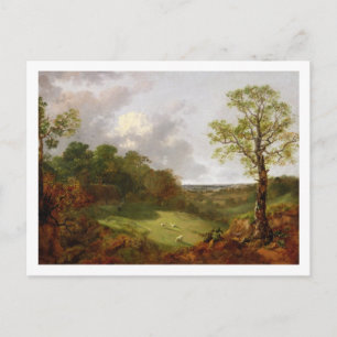 Thomas Gainsborough   Landschap met een watt Briefkaart
