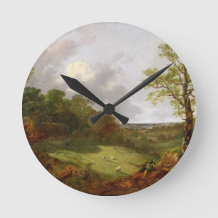 Thomas Gainsborough Landschap met een watt Ronde Klok
