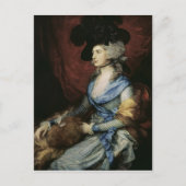 Thomas Gainsborough |Mevrouw Sarah Siddons, de act Briefkaart (Voorkant)