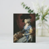 Thomas Gainsborough |Mevrouw Sarah Siddons, de act Briefkaart (Staand voorkant)