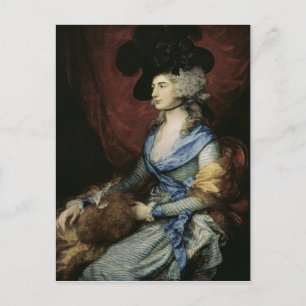 Thomas Gainsborough  Mevrouw Sarah Siddons, de act Briefkaart