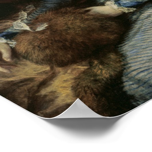 Thomas Gainsborough |Mevrouw Sarah Siddons, de act Poster (Hoek)