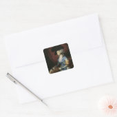 Thomas Gainsborough |Mevrouw Sarah Siddons, de act Vierkante Sticker (Envelop)