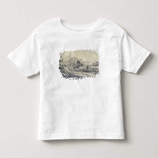 Thomas Gainsborough | Open landschap met Herdsman Kinder Shirts (Voorkant)