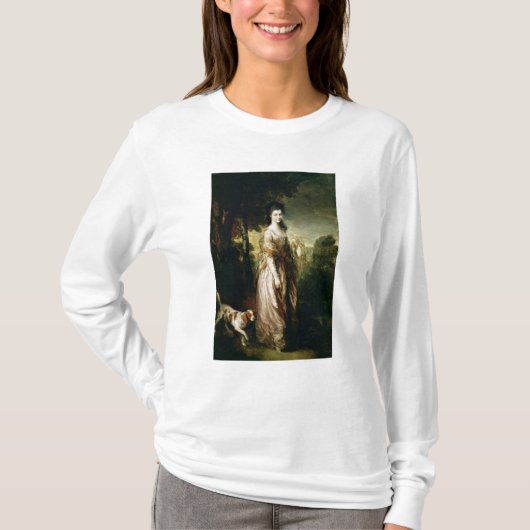 Thomas Gainsborough |Portret van mevrouw Lowndes-S T-shirt (Voorkant)