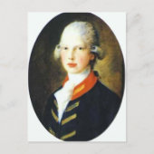 Thomas Gainsborough - Portret van Prince Edward Briefkaart (Voorkant)