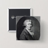 Thomas Gainsborough R.A Vierkante Button 5,1 Cm (Voorkant /achterkant)