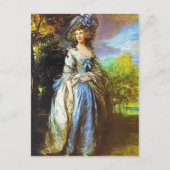 Thomas Gainsborough- Sophia Charlotte Briefkaart (Voorkant)