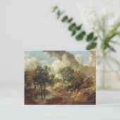 Thomas Gainsborough |Suffolk Landscape, 1748 Briefkaart (Staand voorkant)