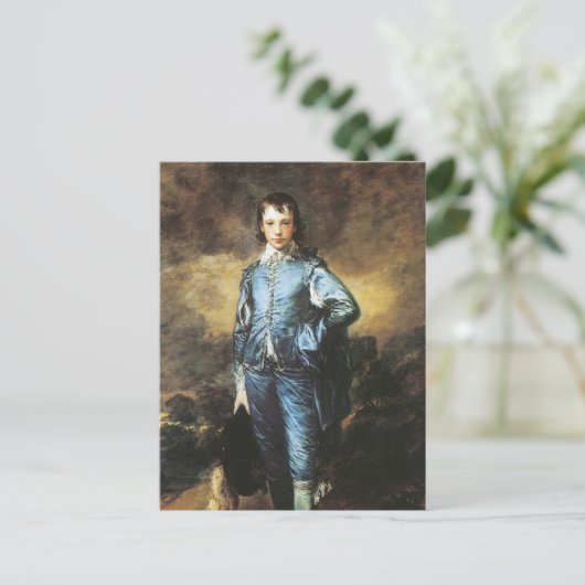 Thomas Gainsborough The Blue Boy Briefkaart (Staand voorkant)