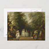 Thomas Gainsborough - The Mall in St. James's Park Briefkaart (Voorkant / Achterkant)