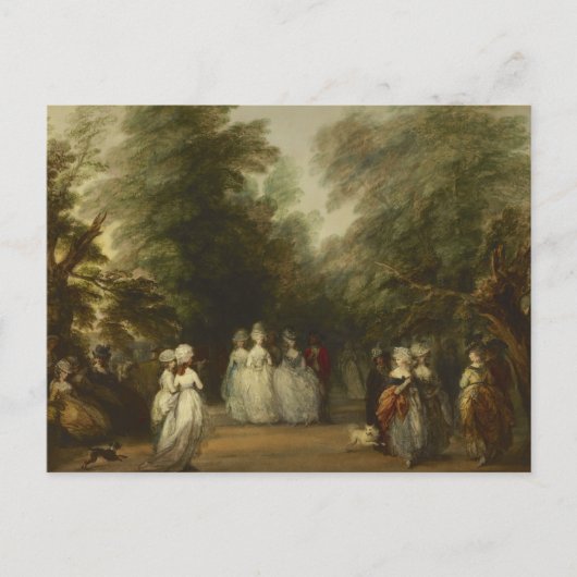 Thomas Gainsborough - The Mall in St. James's Park Briefkaart (Voorkant)