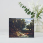 Thomas Gainsborough The Watering Place Briefkaart (Staand voorkant)