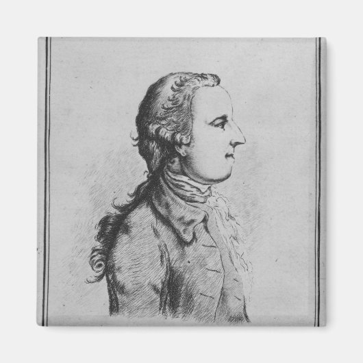 Thomas Gray, getekend door William Henshaw Magneet (Voorkant)