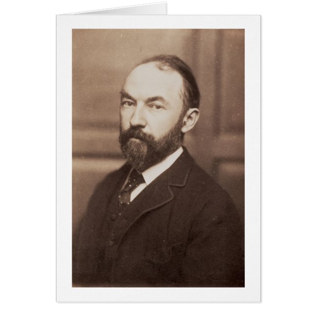 Thomas Hardy (1840-1928) (foto sepia) (Voorkant)