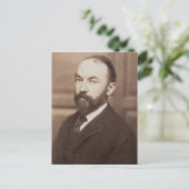 Thomas Hardy (1840-1928) (foto sepia) Briefkaart (Staand voorkant)