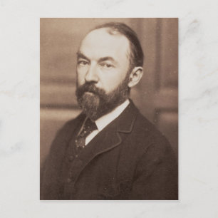 Thomas Hardy (1840-1928) (foto sepia) Briefkaart