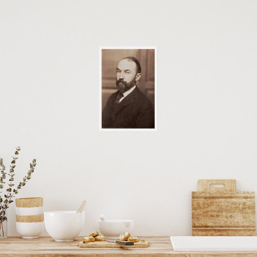 Thomas Hardy (1840-1928) (foto sepia) Poster (Keuken)