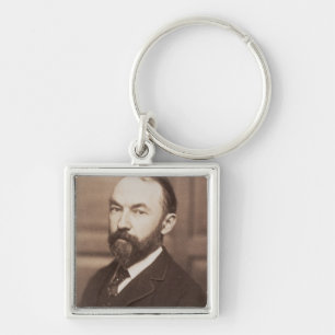 Thomas Hardy (1840-1928) (foto sepia) Sleutelhanger