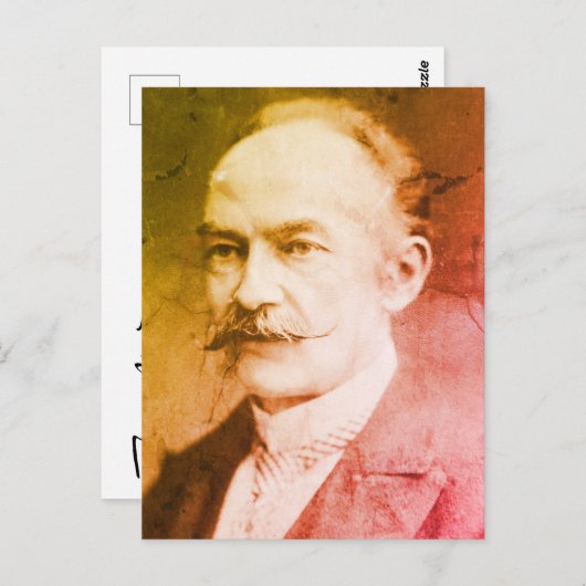 Thomas Hardy Briefkaart (Voorkant / Achterkant)
