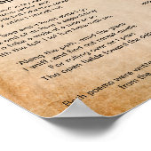 Thomas Hardy Gedichten van Zijn Geliefde Hond Poster (Hoek)