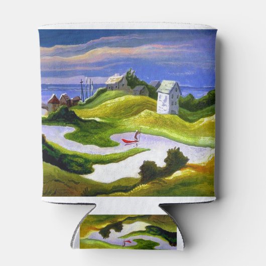 Thomas Hart Benton Chilmark Landschap Blikjeskoeler (Achterkant)