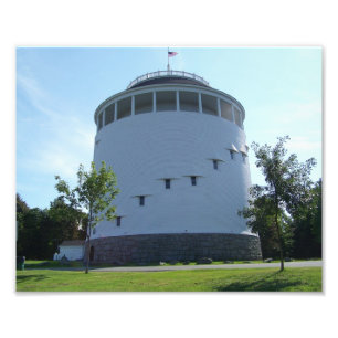 Thomas Hill Standpipe Bangor, Maine Foto Afdruk