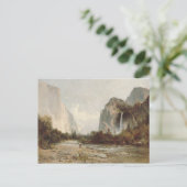 Thomas Hill - Yosemite, Bridal Veil Herfsten Briefkaart (Staand voorkant)