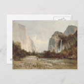 Thomas Hill - Yosemite, Bridal Veil Herfsten Briefkaart (Voorkant / Achterkant)