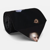 Thomas Hobbes door John Michael Wright Stropdas (Opgerold)