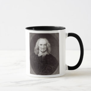 Thomas Hobbes uit 'Gallery of portretts' Mok